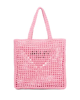Prada woven tote bag - Pink - サムネイル3