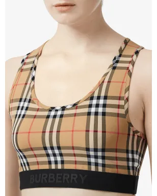 Burberry ヴィンテージチェック スポーツブラ - サムネイル5