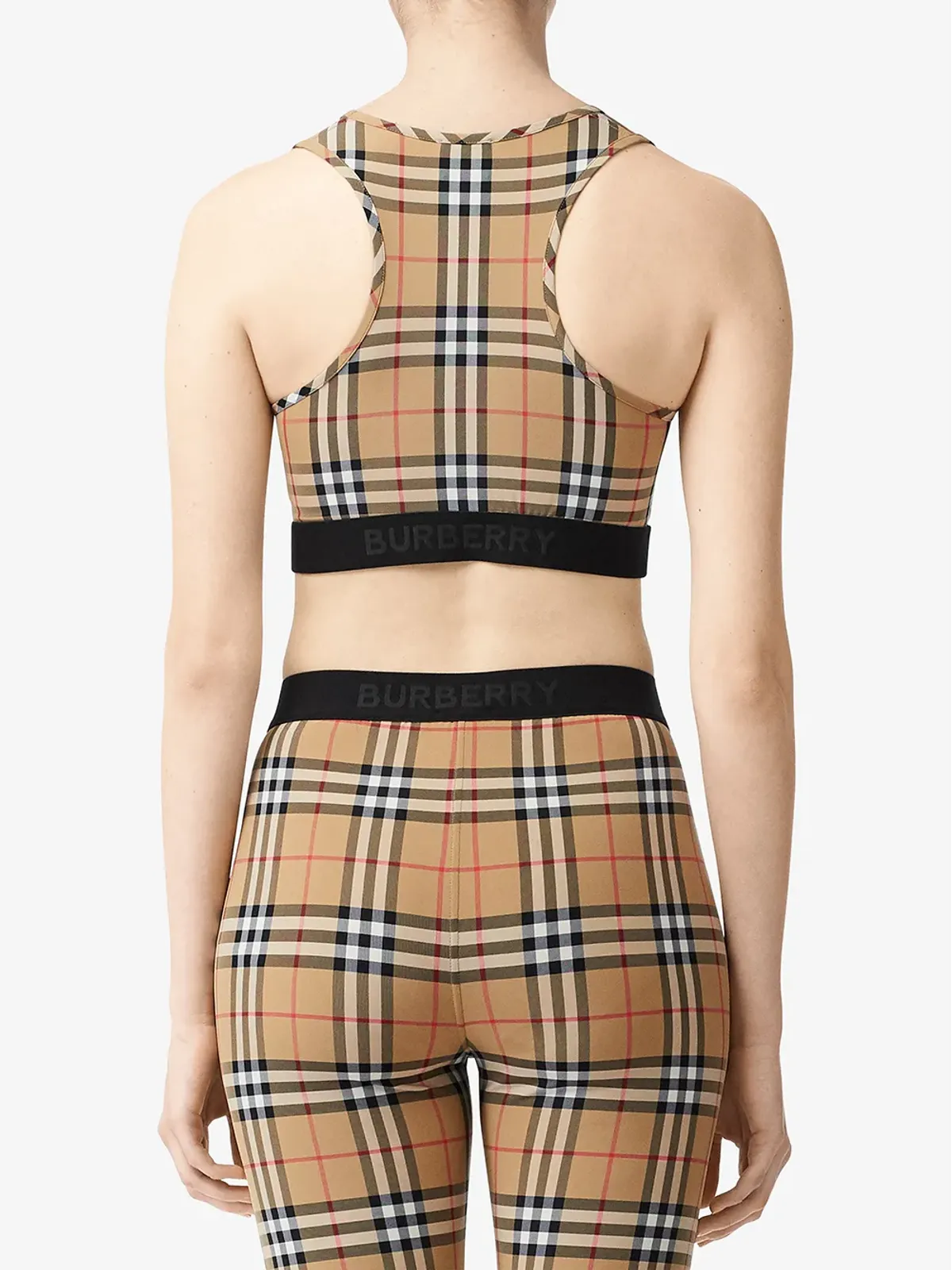 Burberry ヴィンテージチェック スポーツブラ - 画像4