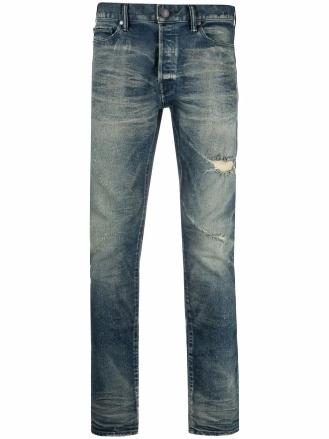 JOHN ELLIOTT John Elliott ミッドライズ・スキニージーンズの商品画像