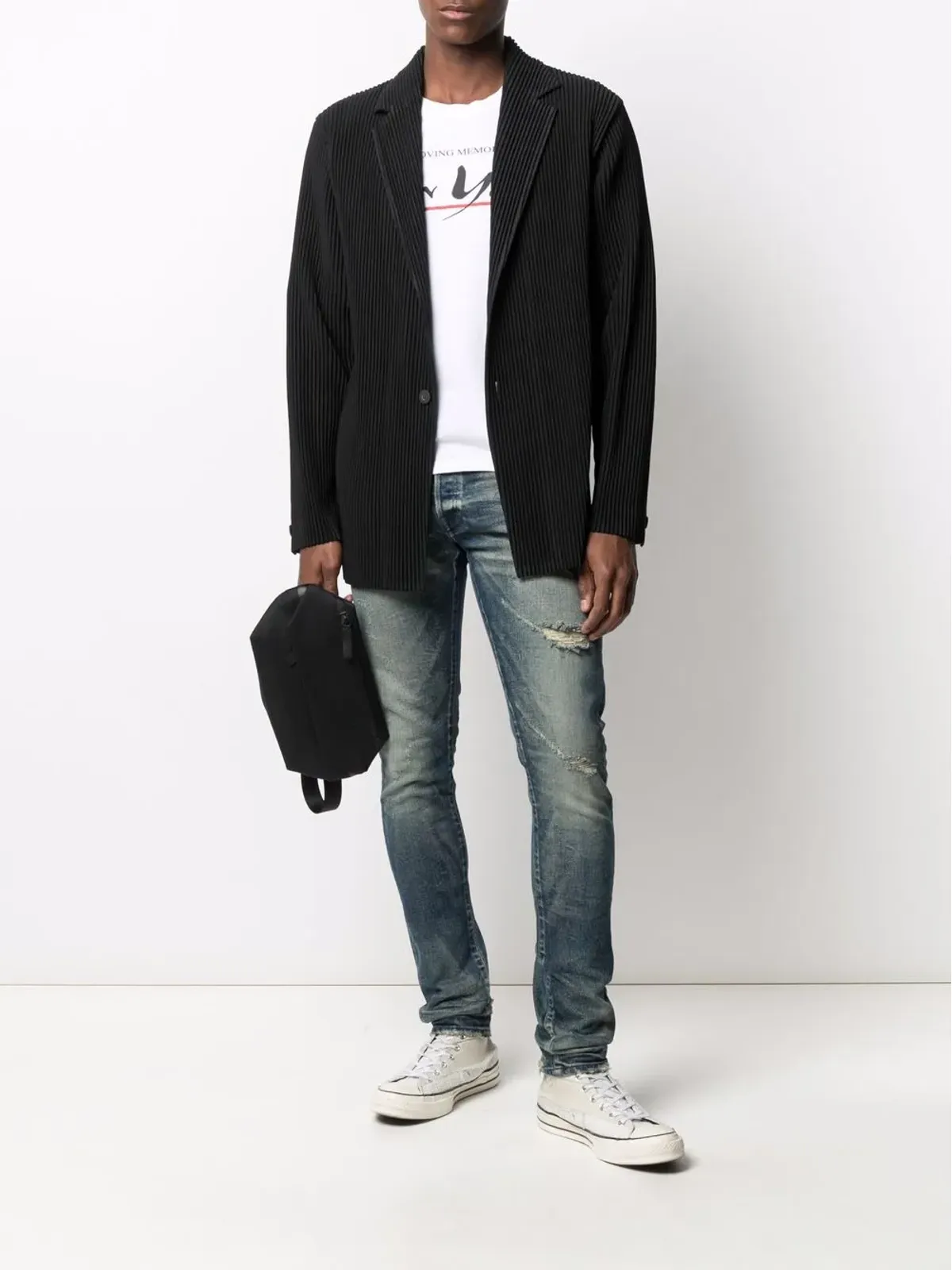 John Elliott ミッドライズ・スキニージーンズ - 画像2