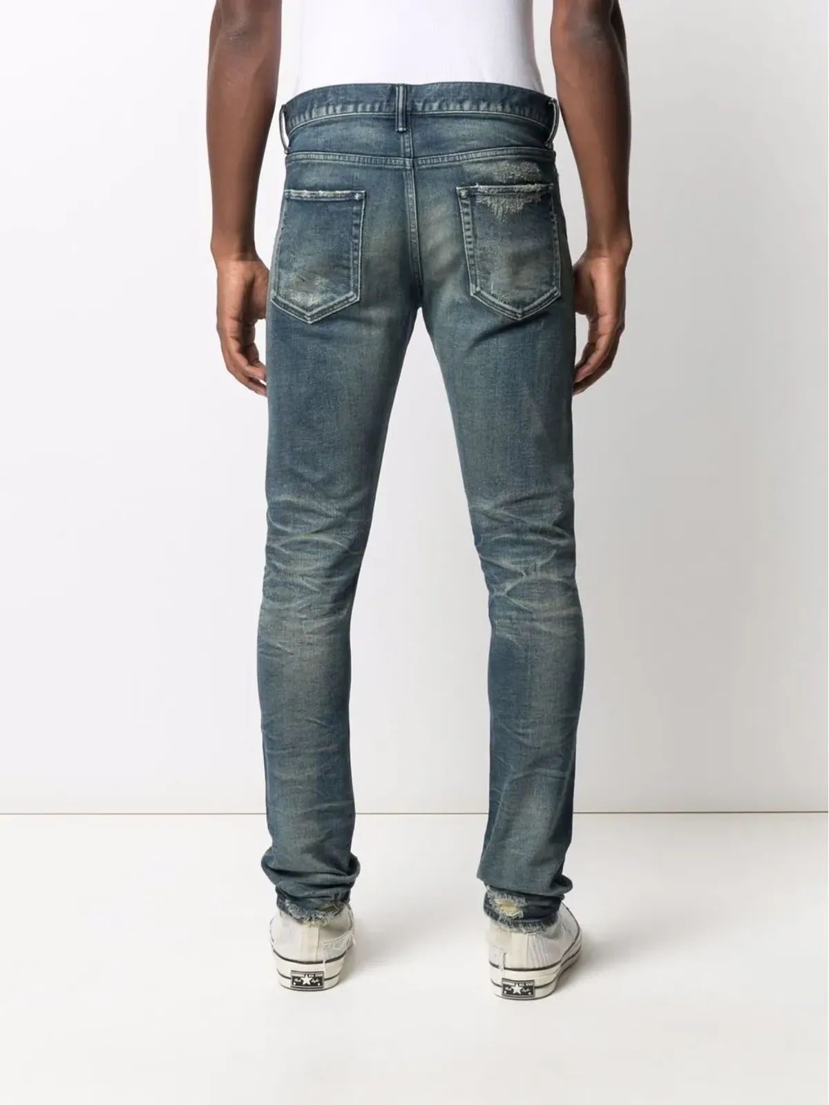 John Elliott ミッドライズ・スキニージーンズ - 画像4