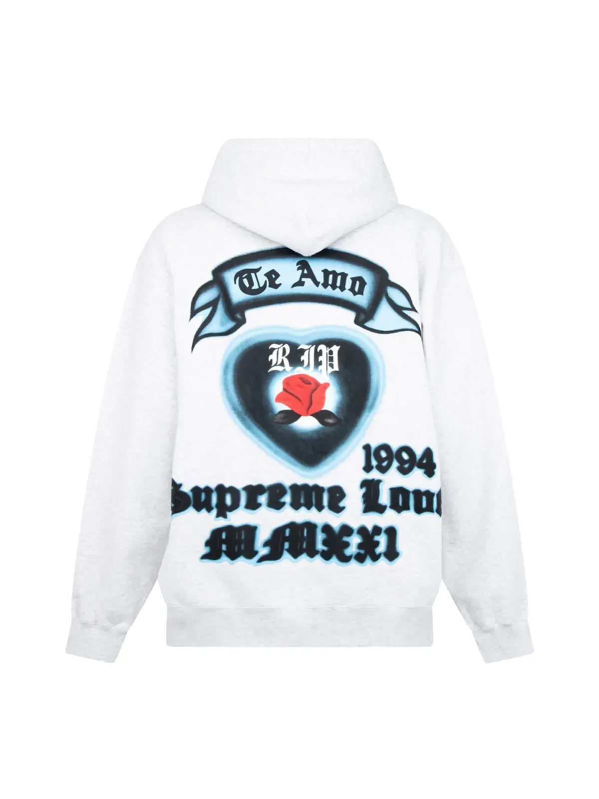 Supreme Love ドローストリングフーディ - 画像2