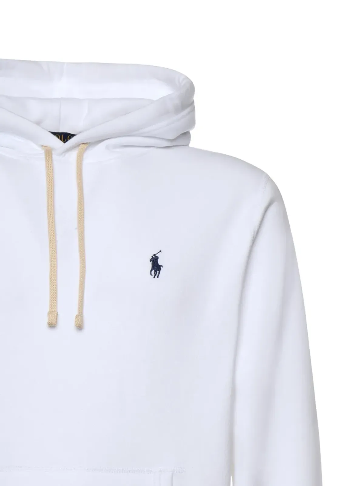 Polo Ralph Lauren ポニーフリースフーディ ホワイト - 画像3