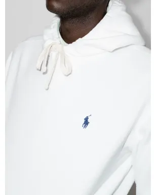 Polo Ralph Lauren ポニーフリースフーディ ホワイト - サムネイル4