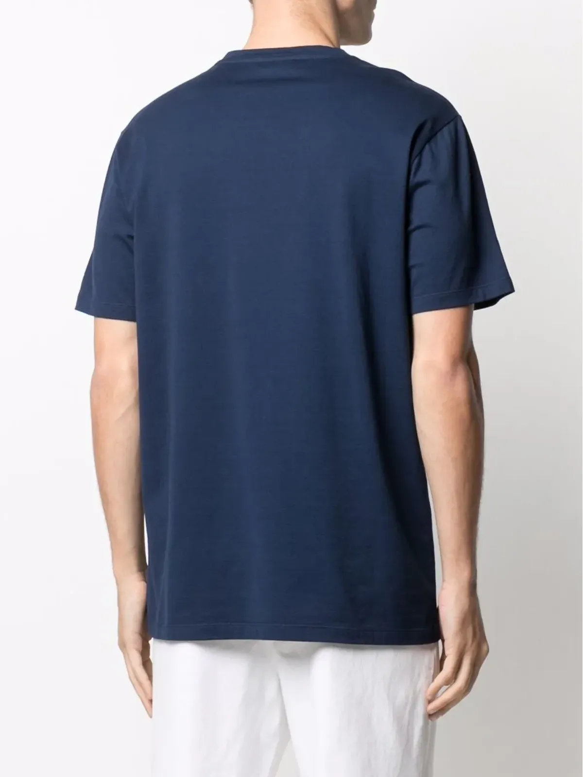 Billionaire クロコダイルモチーフ コットン Tシャツ - ブルー - 画像4