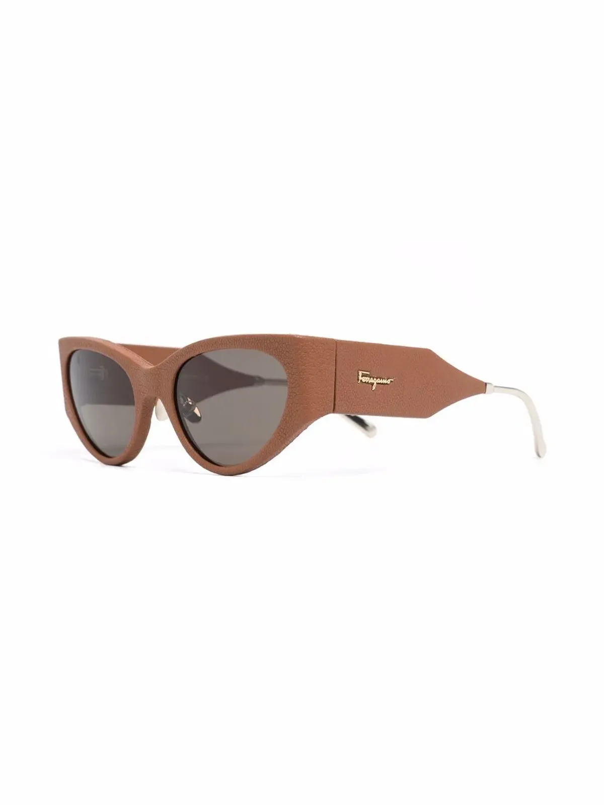 Ferragamo Eyewear キャットアイフレーム サングラス - 画像2