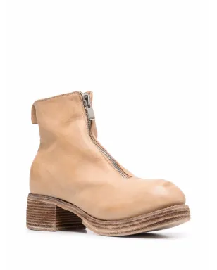 Guidi グレインドレザー ラウンドトゥ ブーツ - サムネイル2