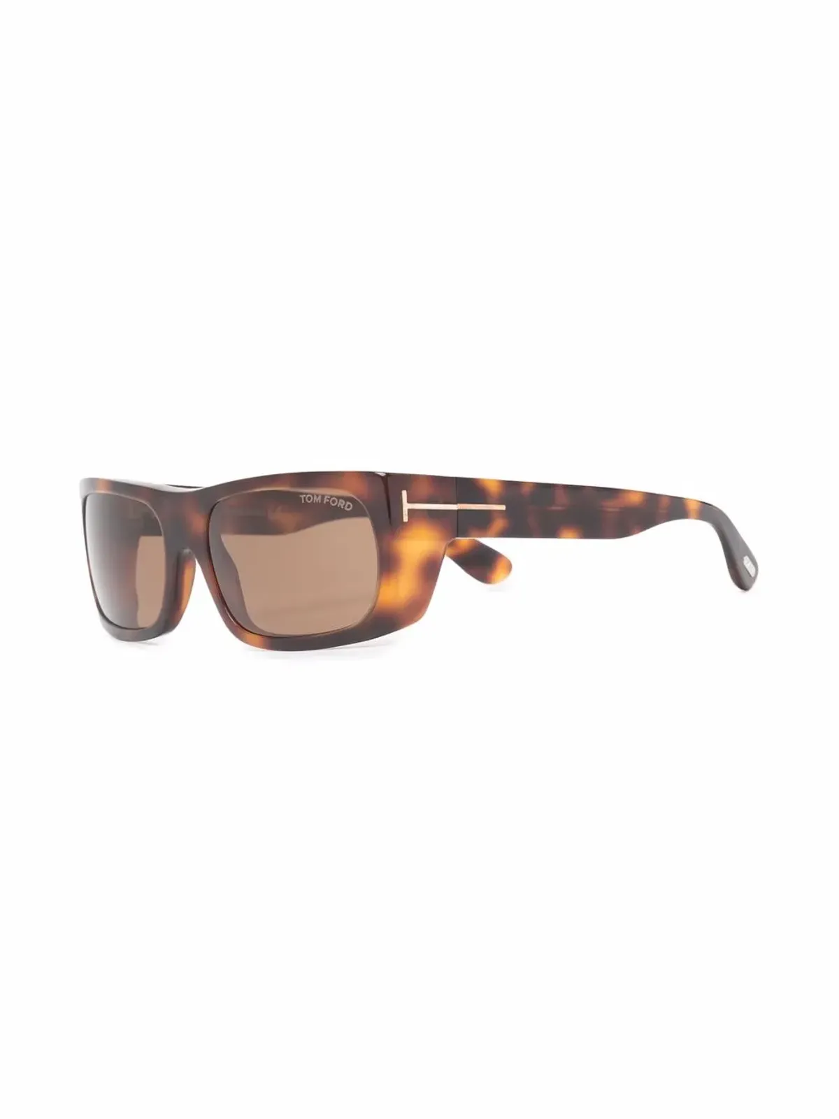 TOM FORD Eyewear べっ甲柄スクエアフレーム サングラス - 画像2
