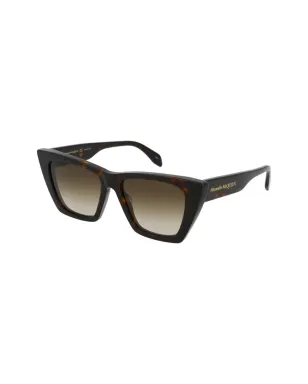Alexander McQueen Eyewear tortoiseshell cat-eye sunglasses - Brown - サムネイル2
