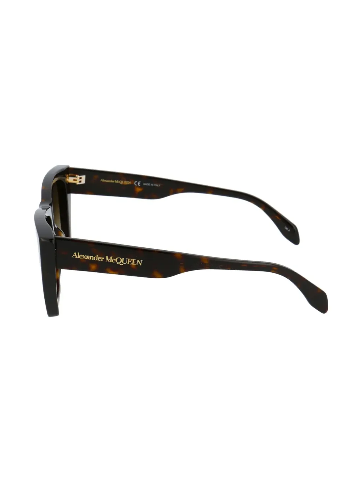 Alexander McQueen Eyewear tortoiseshell cat-eye sunglasses - Brown - 画像3