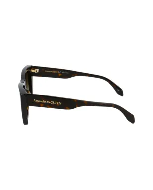 Alexander McQueen Eyewear tortoiseshell cat-eye sunglasses - Brown - サムネイル3