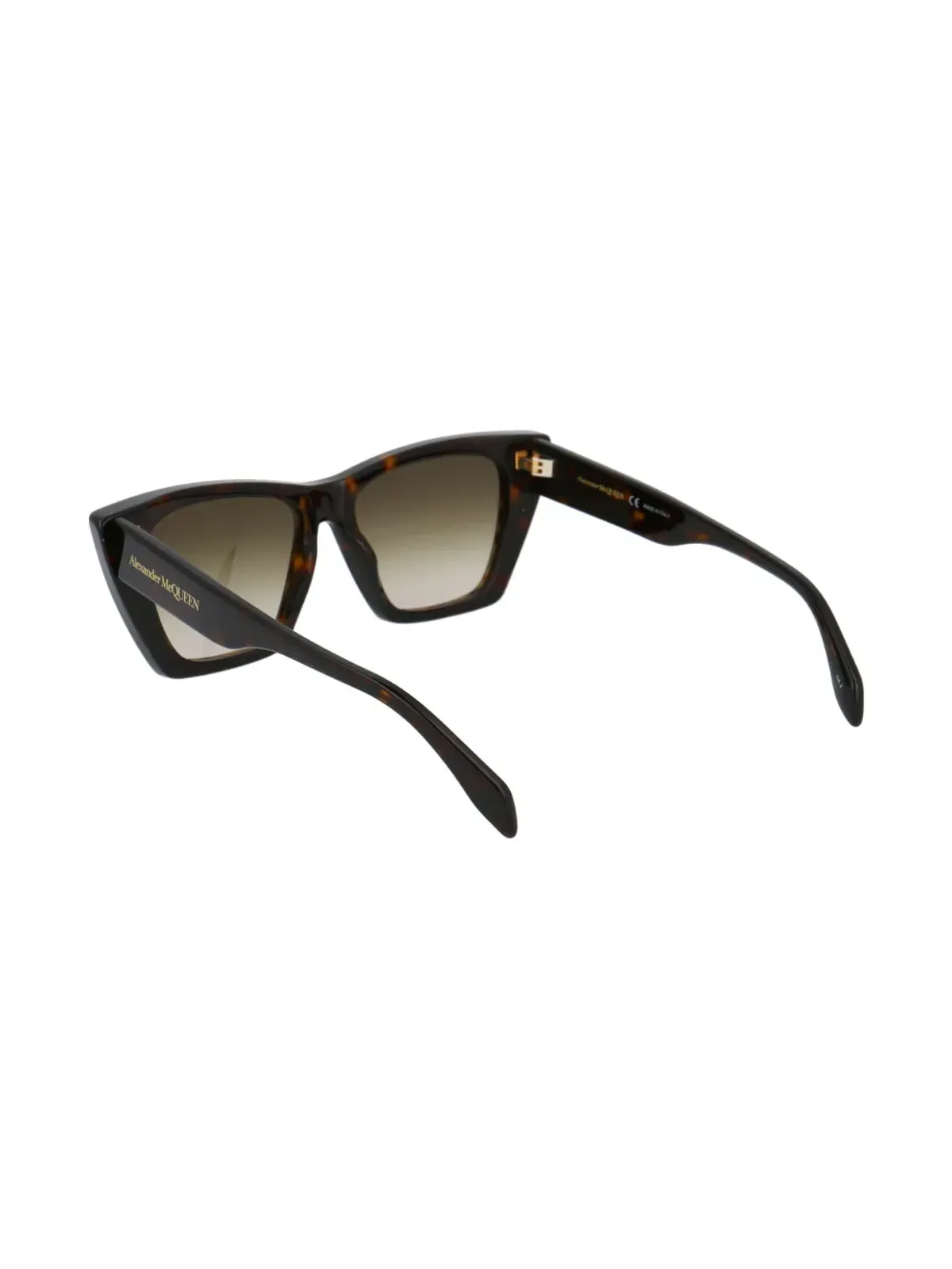 Alexander McQueen Eyewear tortoiseshell cat-eye sunglasses - Brown - 画像4