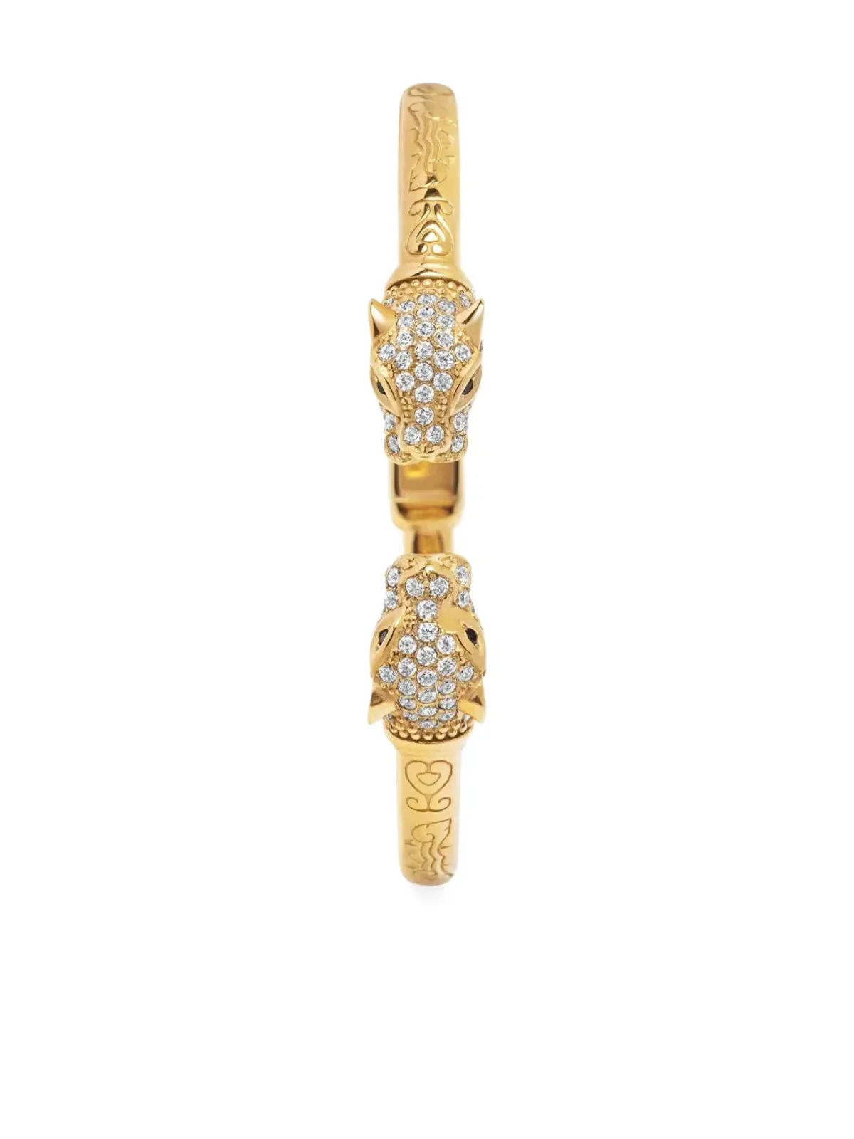 Nialaya Jewelry パンサー カフ ブレスレット - 画像5