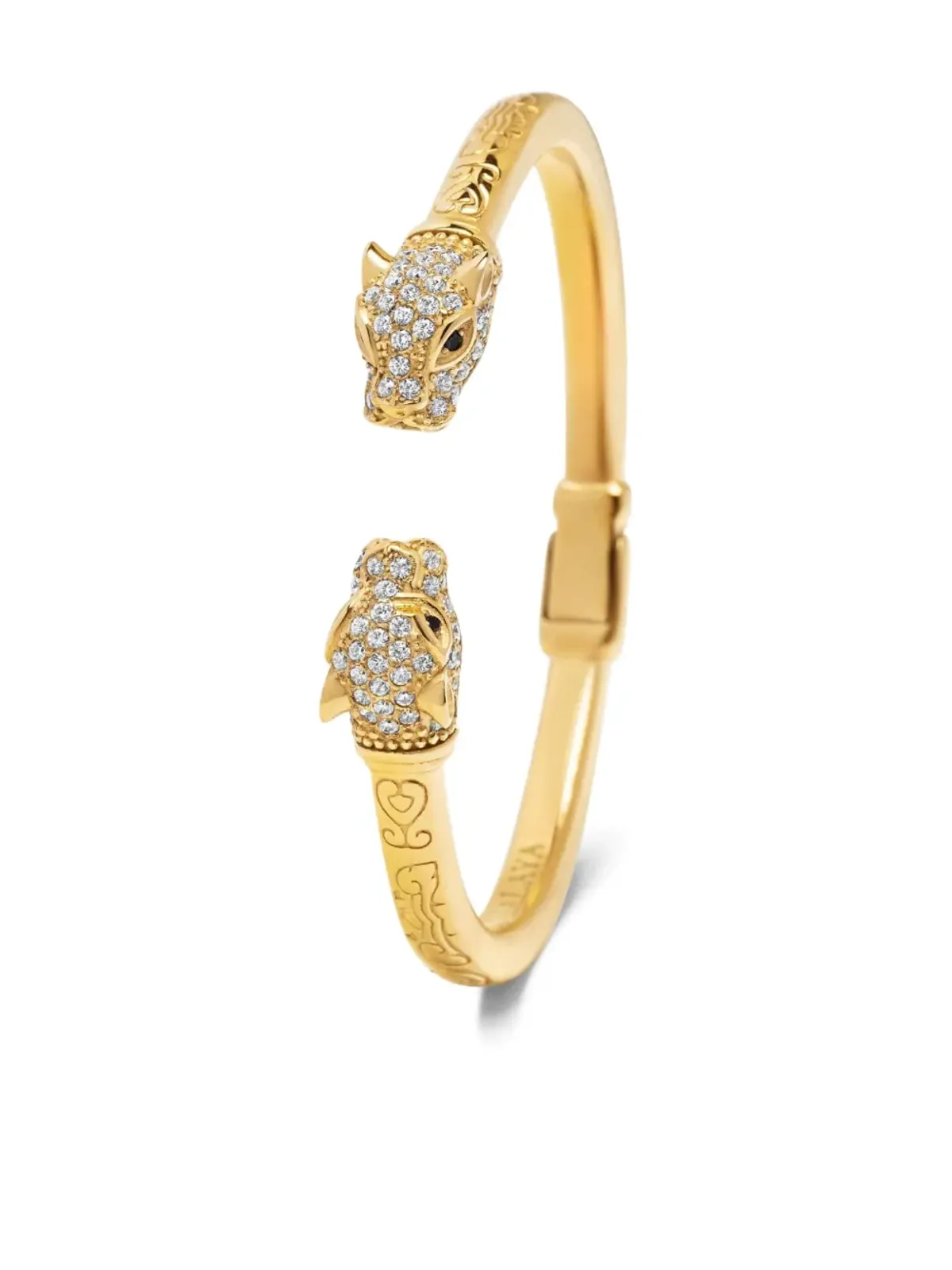 Nialaya Jewelry パンサー カフ ブレスレット - 画像4