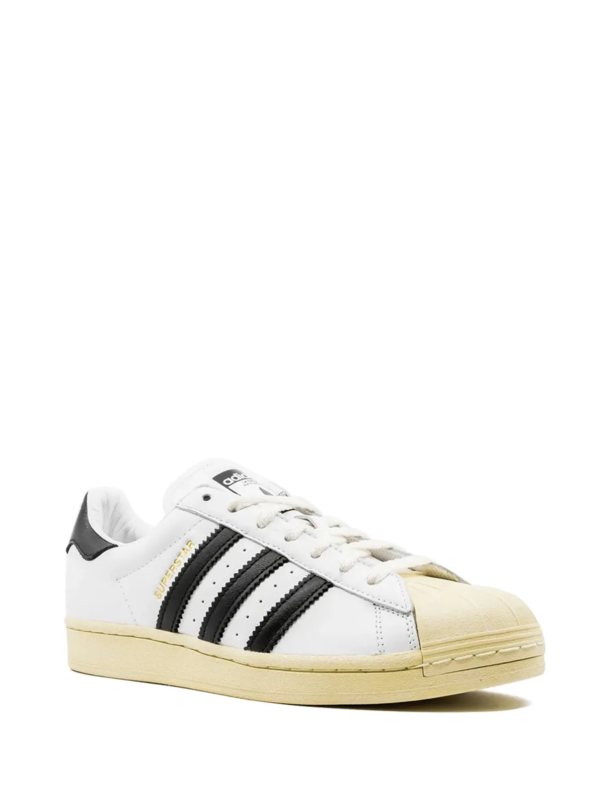 adidas スーパースター プレミアム ホワイト/ブラック スニーカー - 画像2