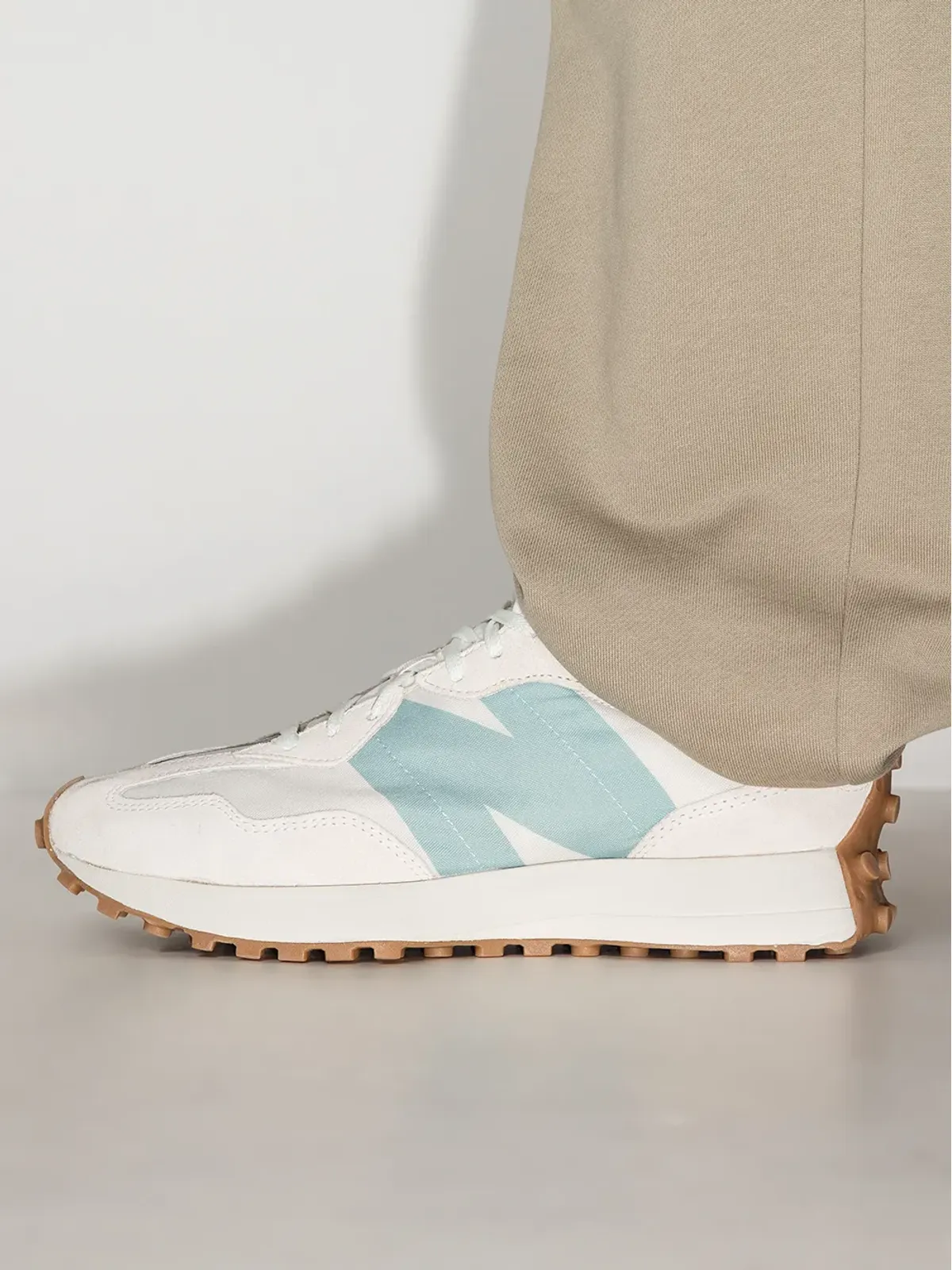 New Balance 327 ローカットスニーカー - ピンク - 画像3
