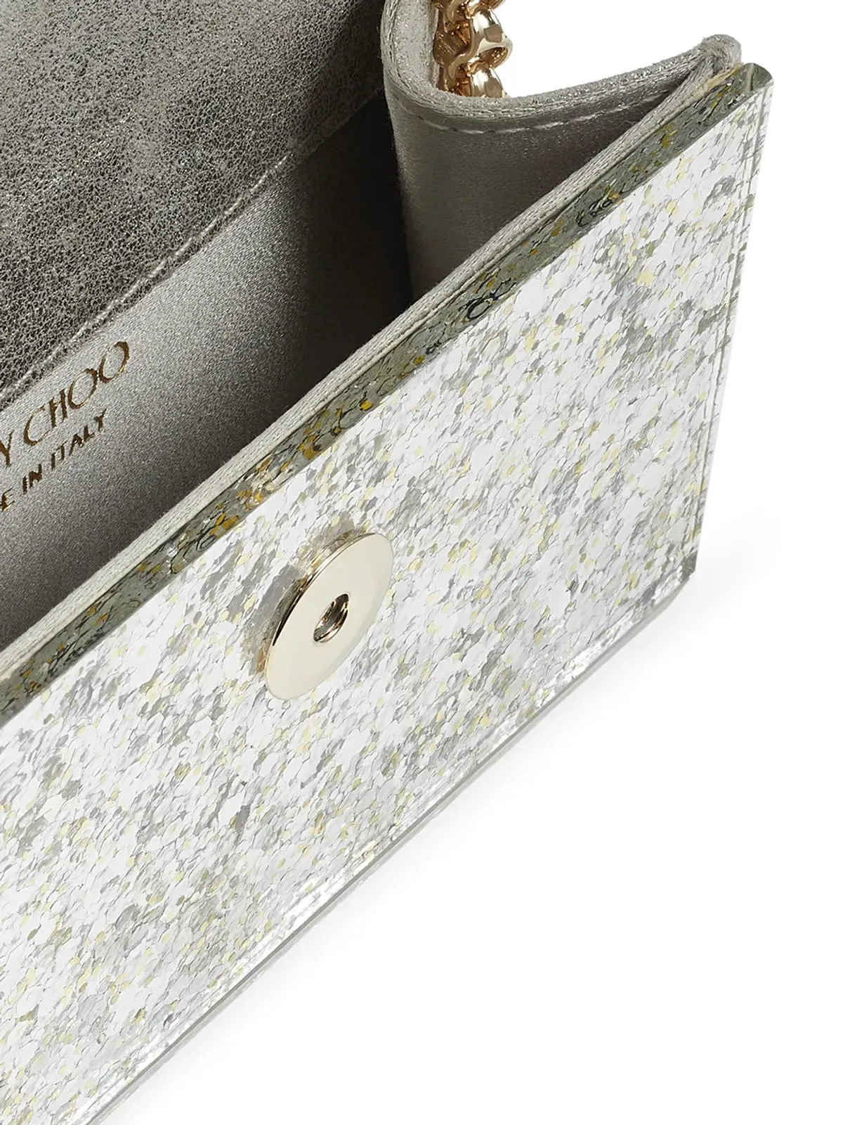Jimmy Choo キャンディーグリッター クラッチバッグ - グレー - 画像5