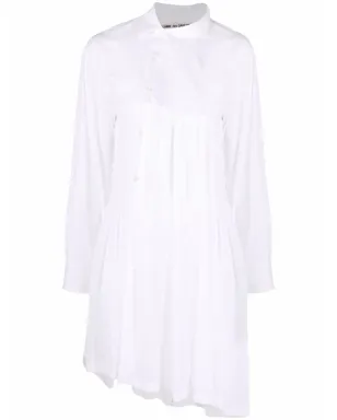 Comme Des Garçons アシンメトリックプリーツシャツ - サムネイル1