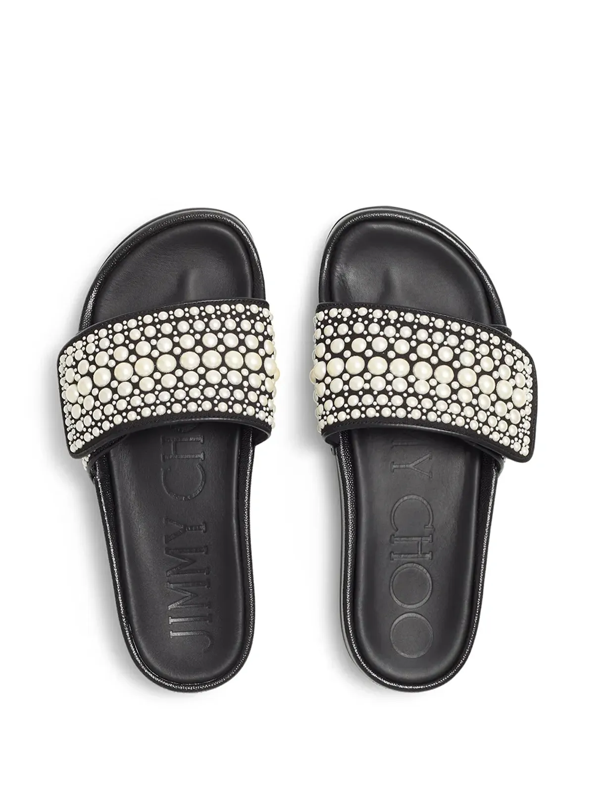 Jimmy Choo Fitz エンベリッシュド・スライド - 画像3
