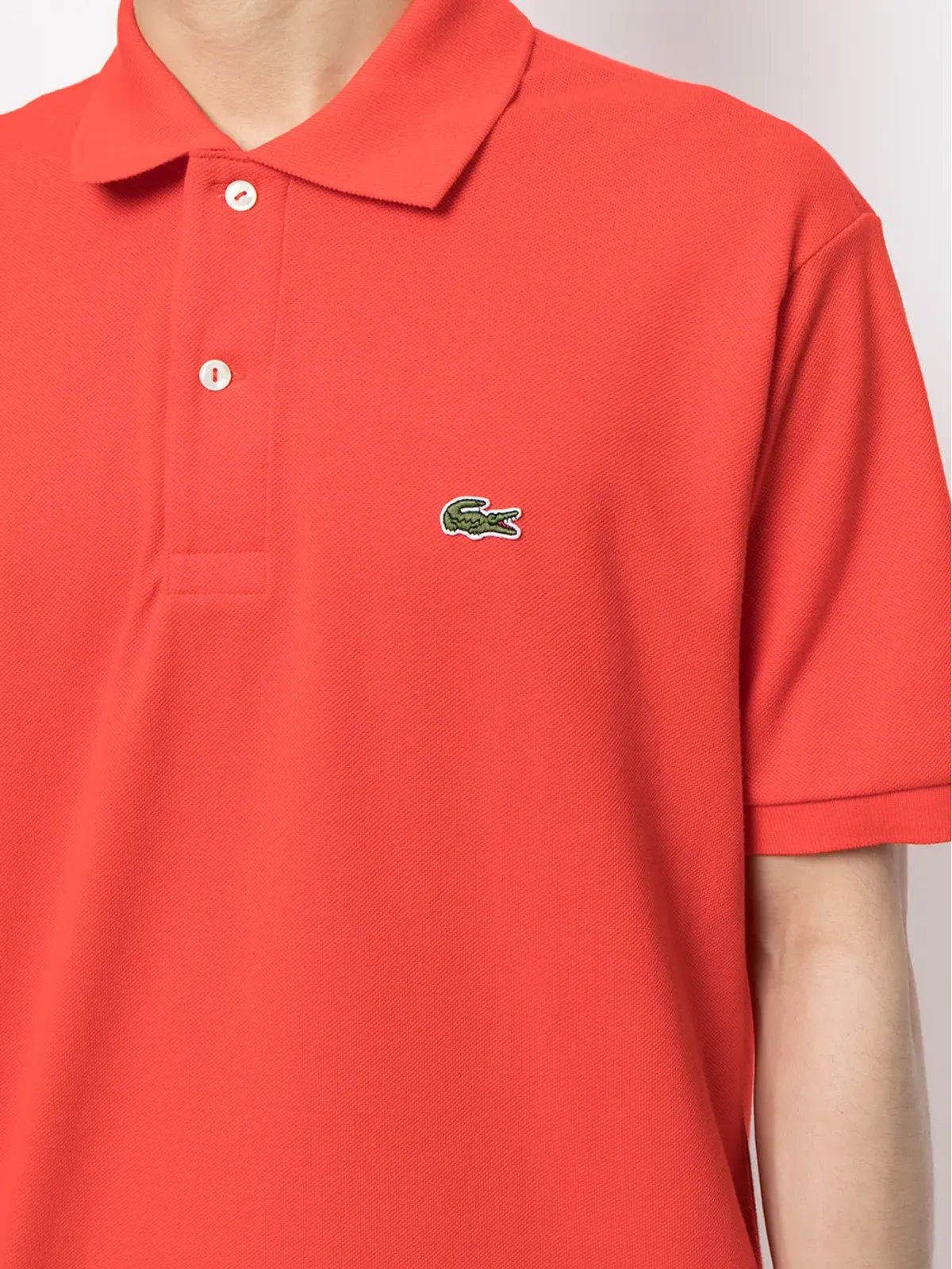 Lacoste クラシック アップリケ ロゴ ポロシャツ - 画像5