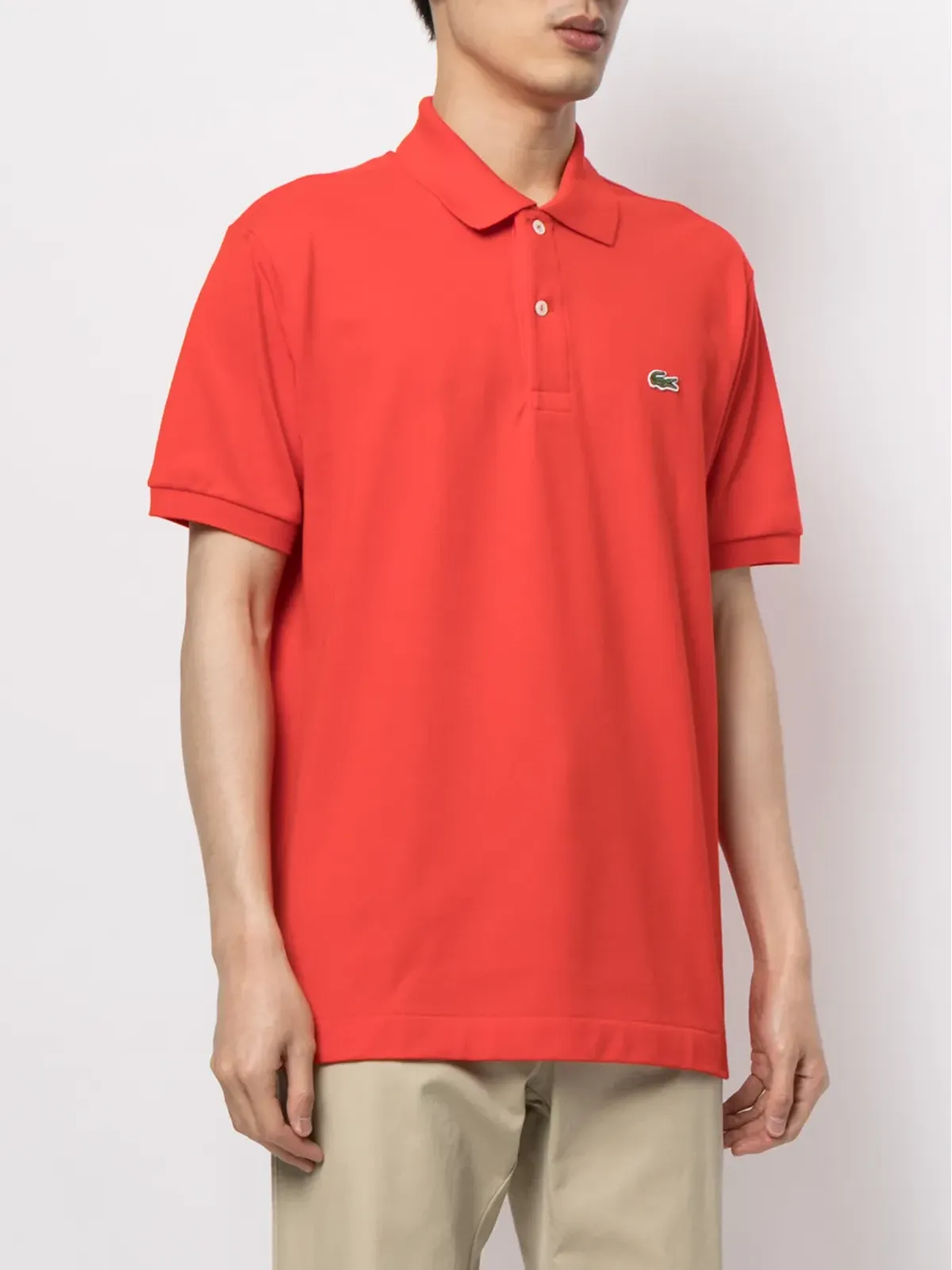 Lacoste クラシック アップリケ ロゴ ポロシャツ - 画像3