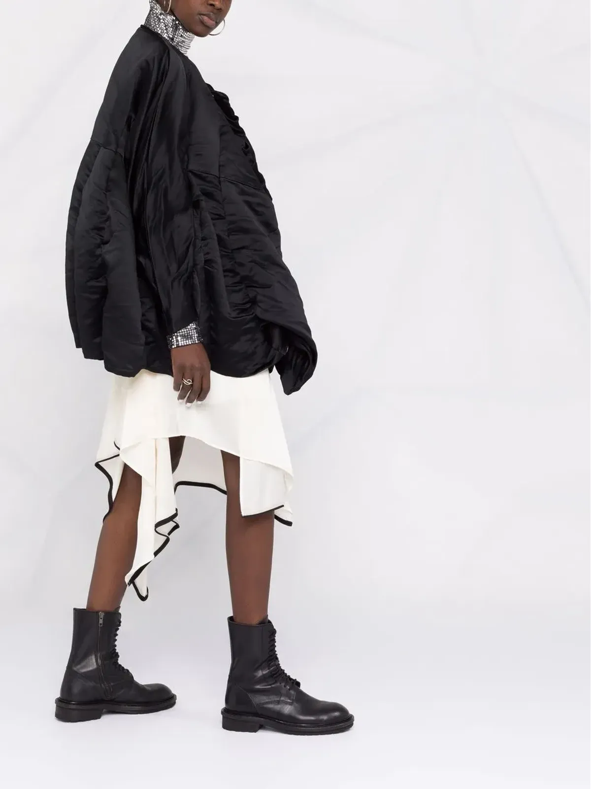 Comme Des Garçons オーバサイズ クリースエフェクトジャケット - 画像4