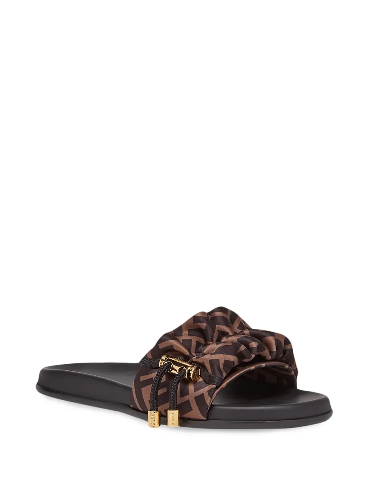 FENDI FFロゴ入りトグル式スライドサンダル - 画像2