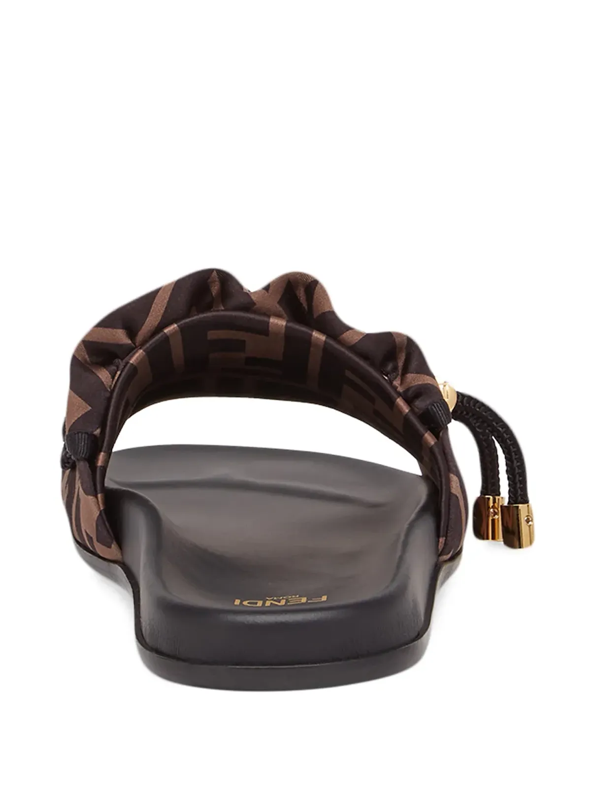 FENDI FFロゴ入りトグル式スライドサンダル - 画像3
