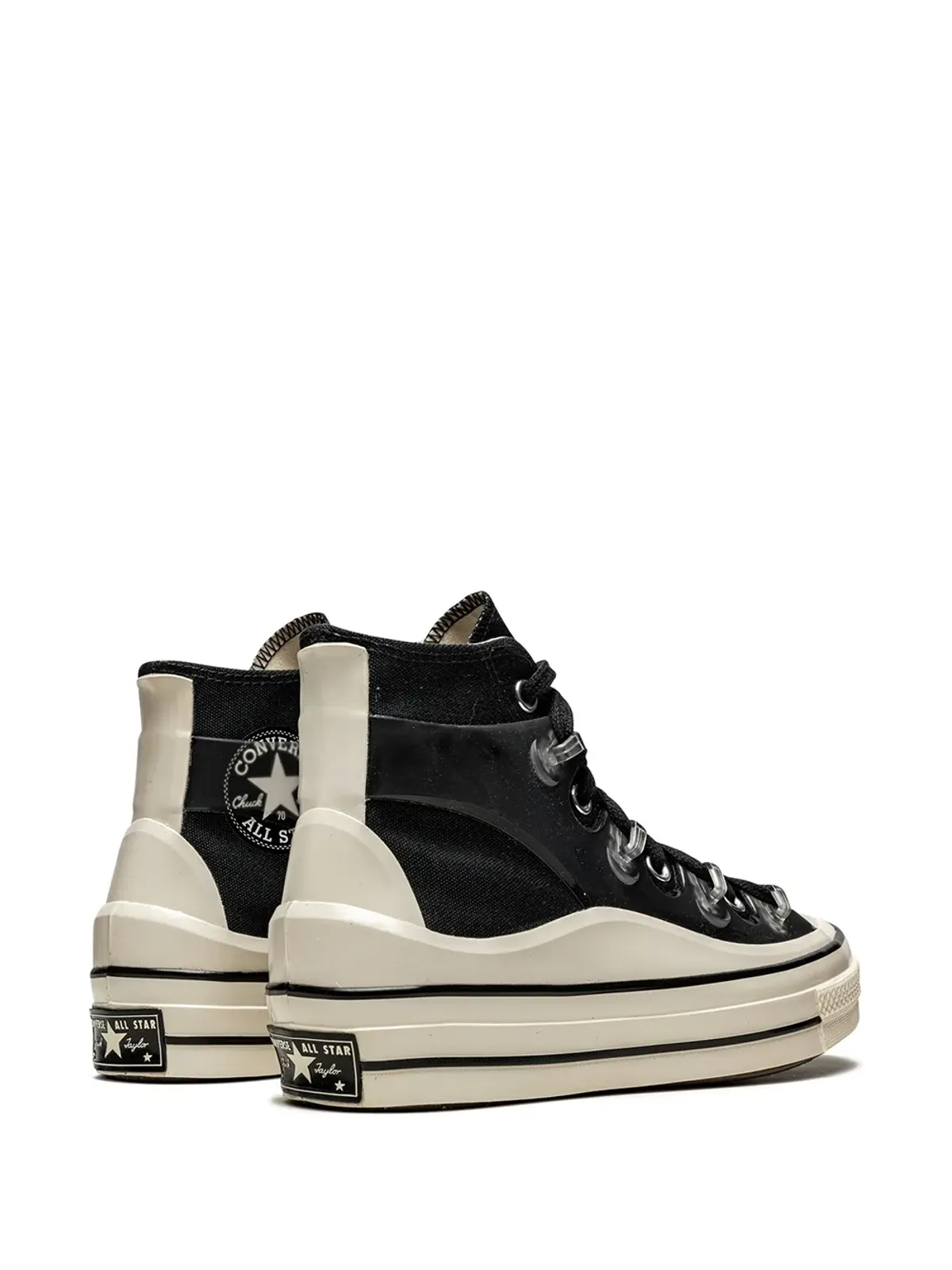 Converse Chuck 70 ユーティリティウェーブ Hi ブラック スニーカー - 画像3