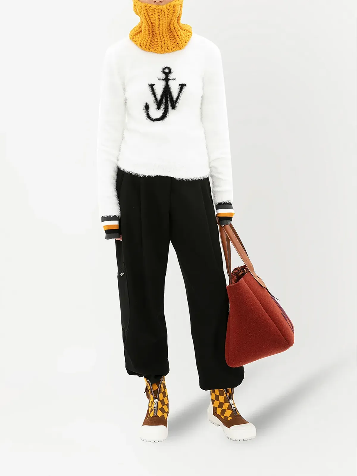 JW Anderson アンカープリント テクスチャード ジャンパー - 画像2