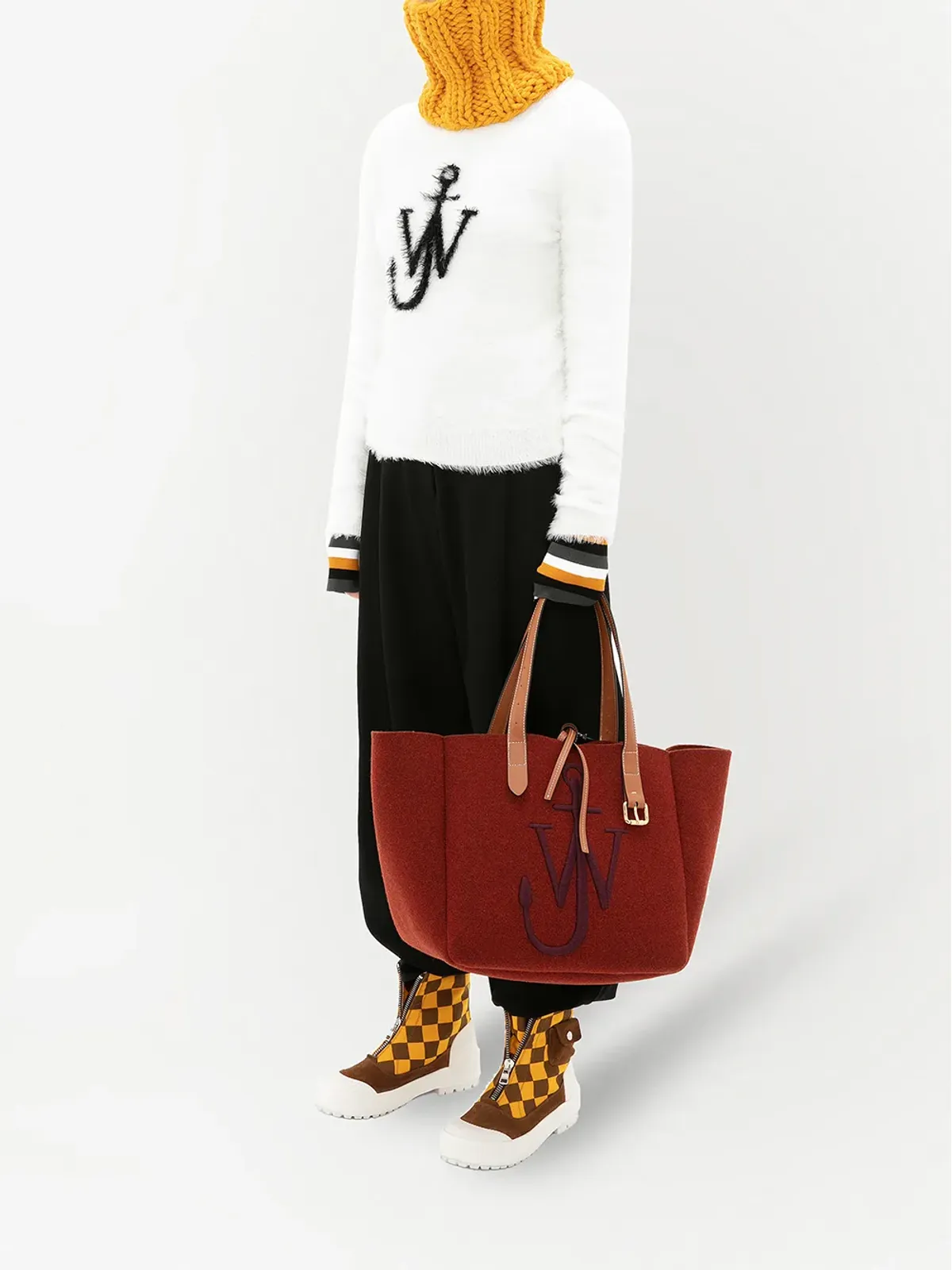 JW Anderson アンカープリント テクスチャード ジャンパー - 画像3