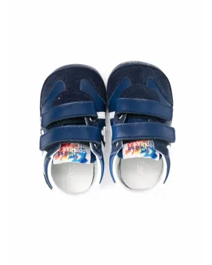 Premiata Kids Andy touch-strap sneakers - Blue - サムネイル3