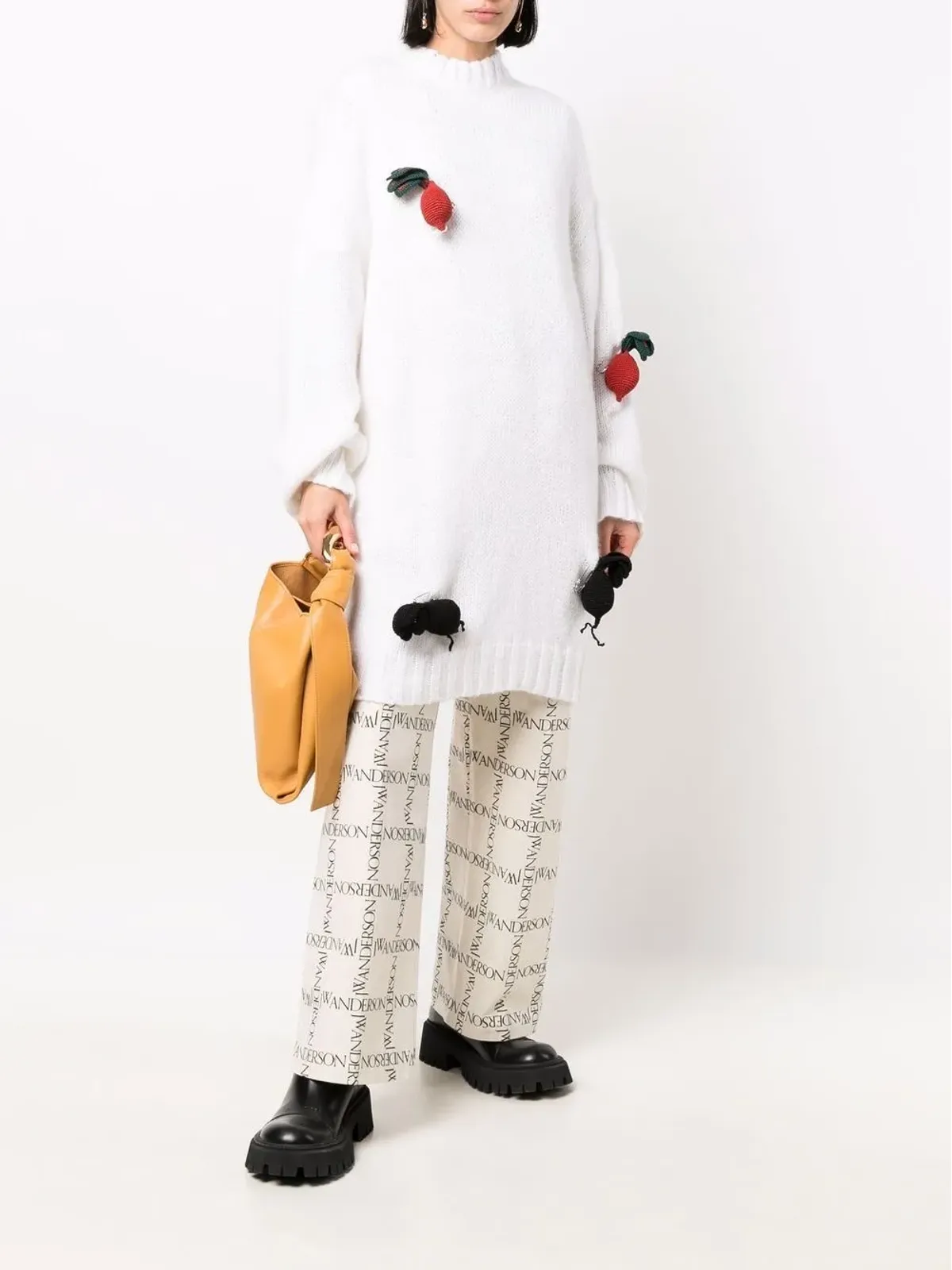 JW Anderson 3Dラディッシュ ロングジャンパー - 画像3