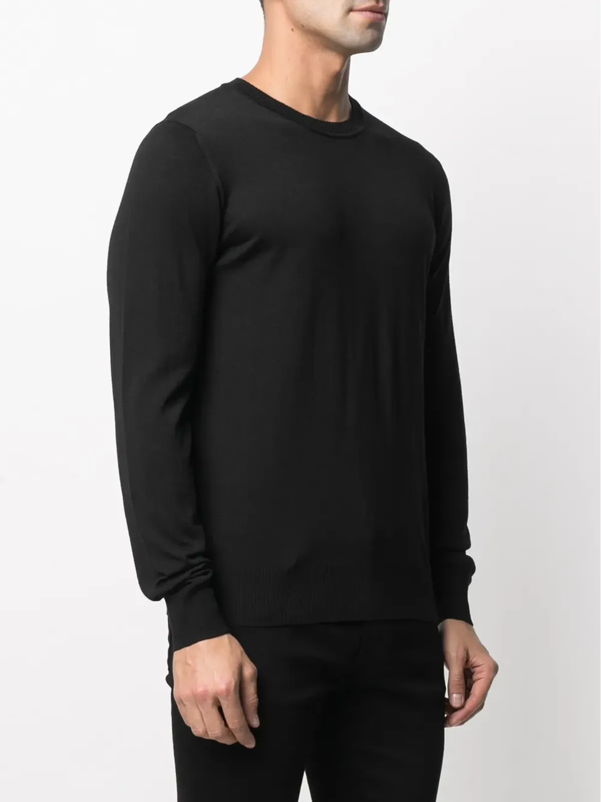 Emporio Armani V-neck バージンウール セーター - 画像3