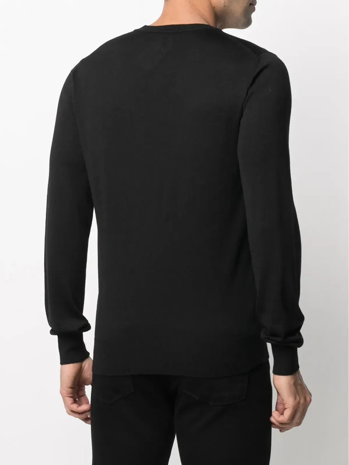 Emporio Armani V-neck バージンウール セーター - 画像4
