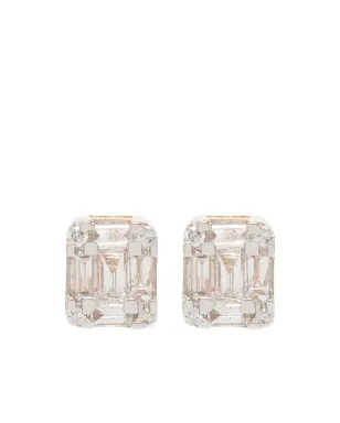Adina Reyter 14K イエローゴールド ダイヤモンド スタッドピアス - サムネイル1