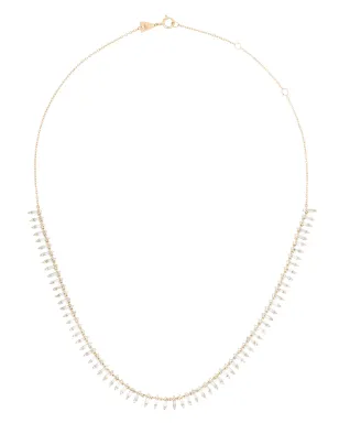 Adina Reyter アディナ レイター 14K イエローゴールド ハーフリヴィエラ ダイヤモンド ネックレス - サムネイル1
