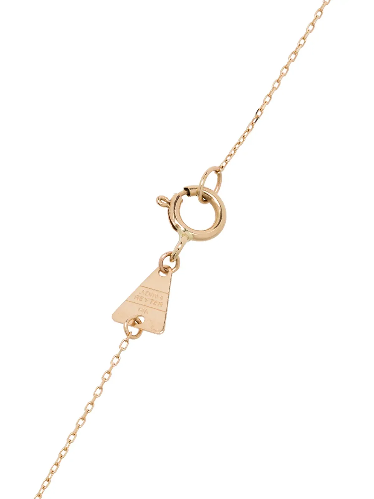 Adina Reyter 14K イエローゴールド ダイヤモンド ホースシュー ネックレス - 画像4