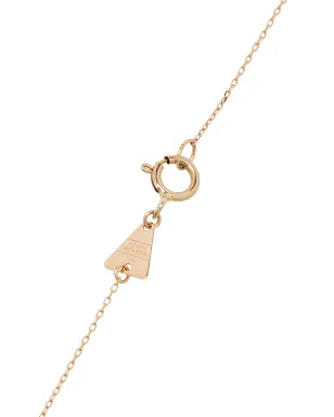 Adina Reyter 14K イエローゴールド ダイヤモンド ホースシュー ネックレス - サムネイル4