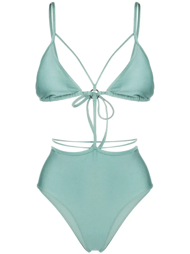 Noire Swimwear Noire Swimwear Temptation monokini - Greenの商品画像