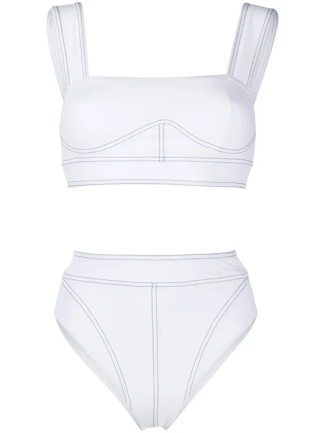 Noire Swimwear Noire Swimwear ブラレット付き2ピースビキニの商品画像