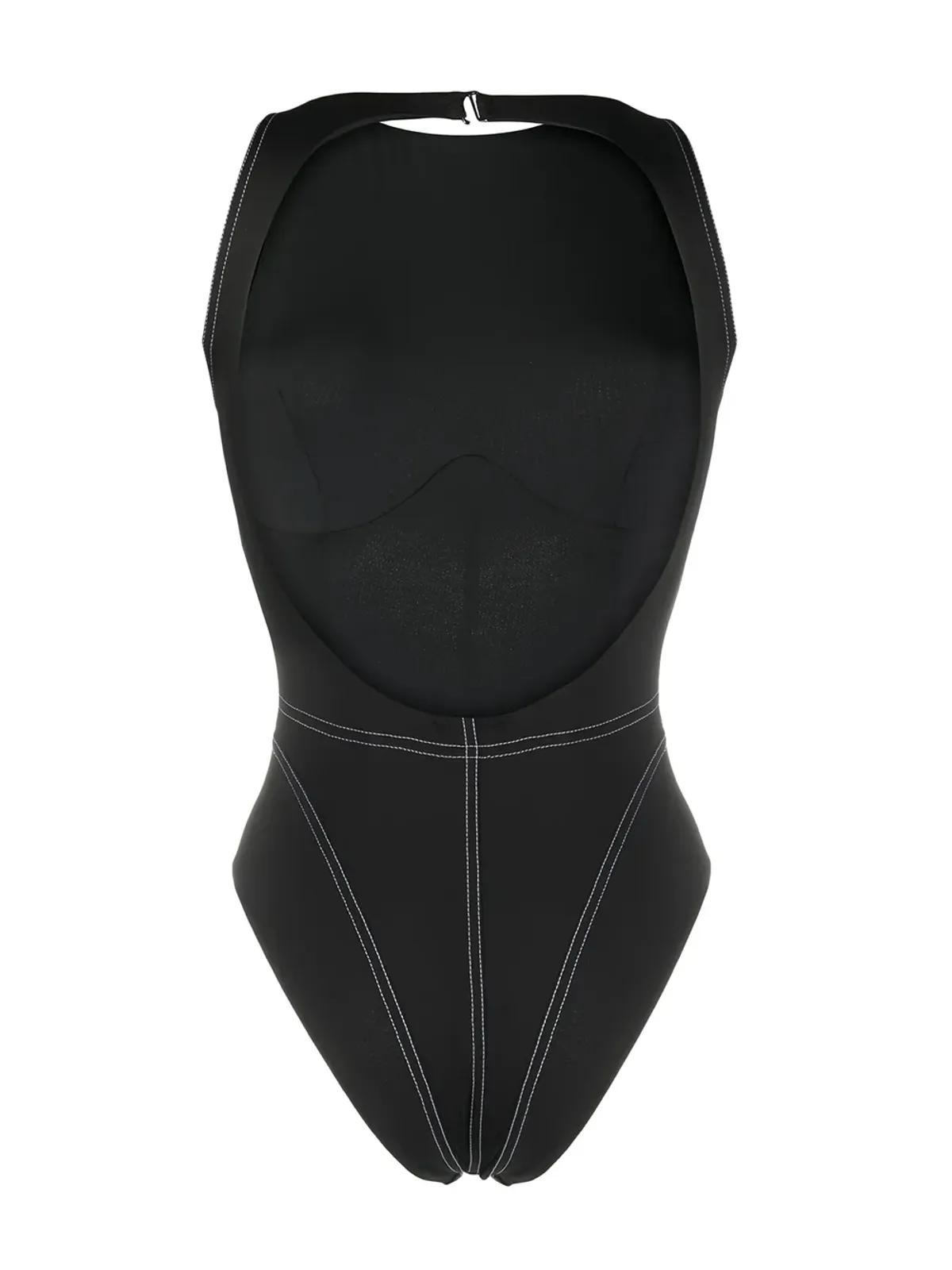 Noire Swimwear オープンバックのワンピース水着 - 画像2