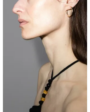 Adina Reyter 14K イエローゴールド フープピアス - サムネイル5