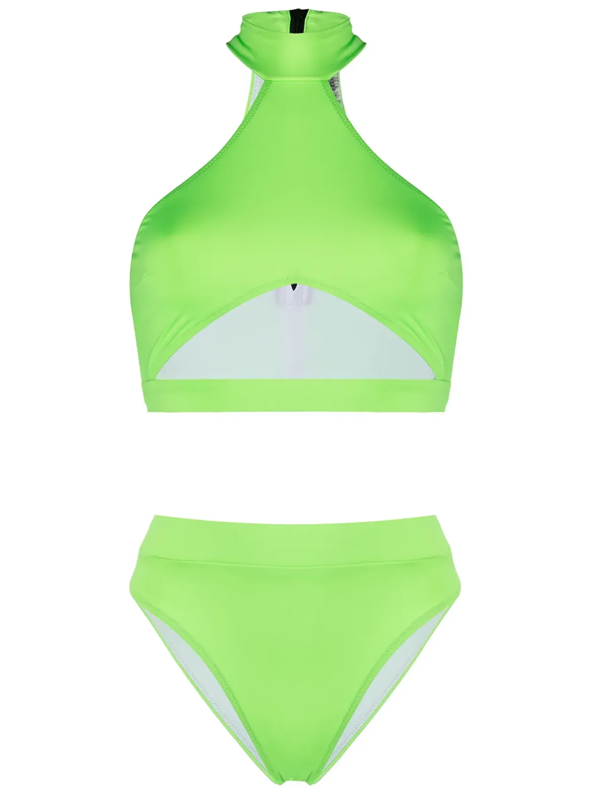 Noire Swimwear Bahamasカットアウトツーピースビキニ - 画像1