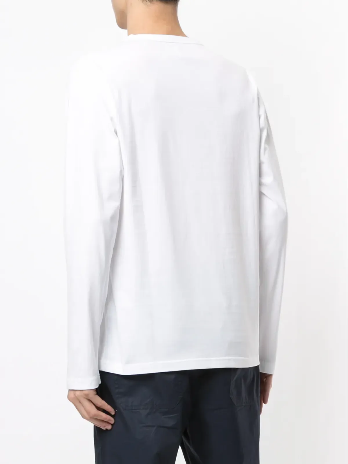 agnès b. ロゴプリント コットン Tシャツ - 画像4
