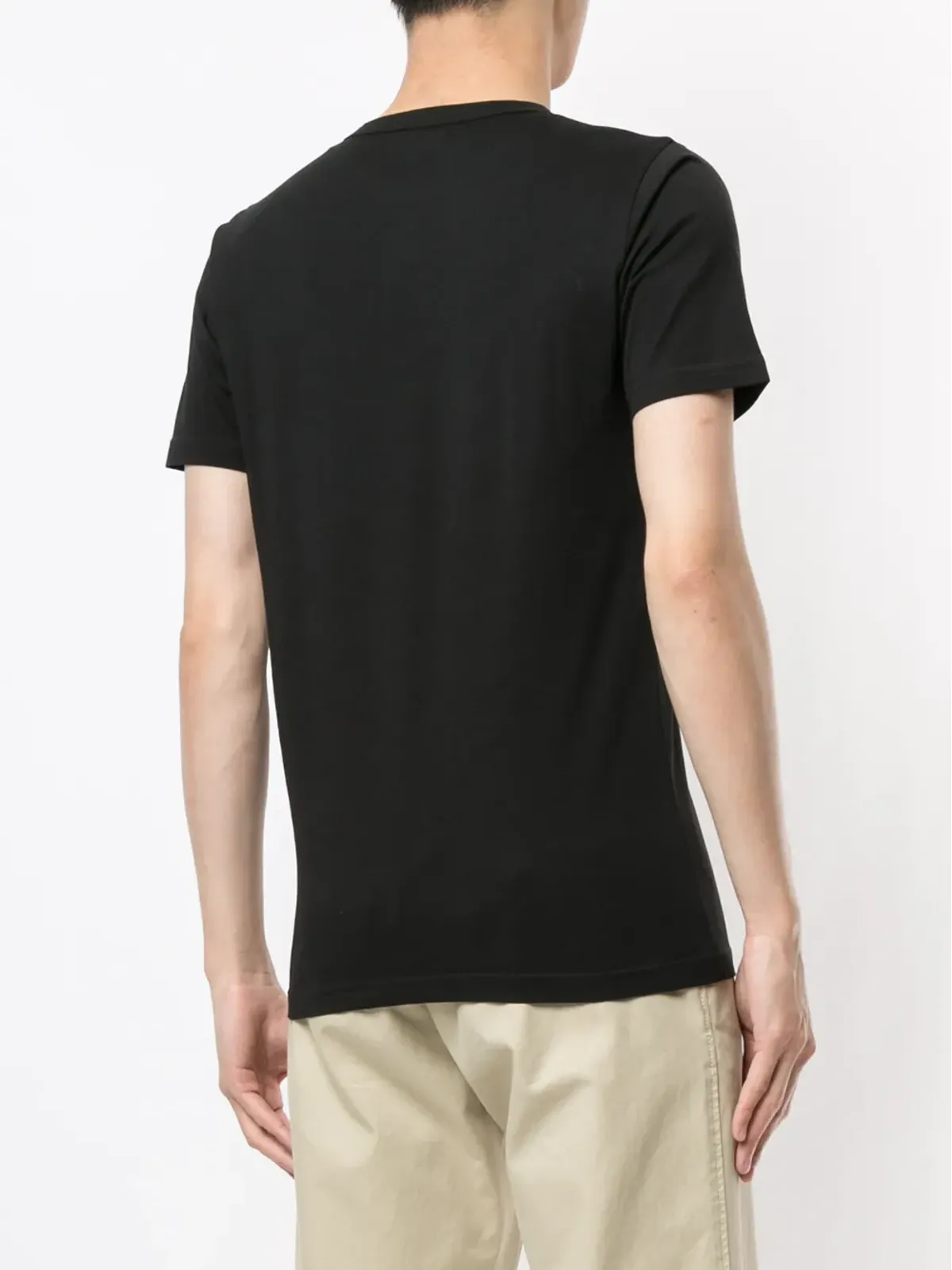 agnès b. scribble-print コットン Tシャツ - ブラック - 画像4