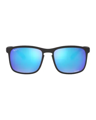 Ray-Ban Chromance スクエアフレーム サングラス - ブラック - サムネイル1