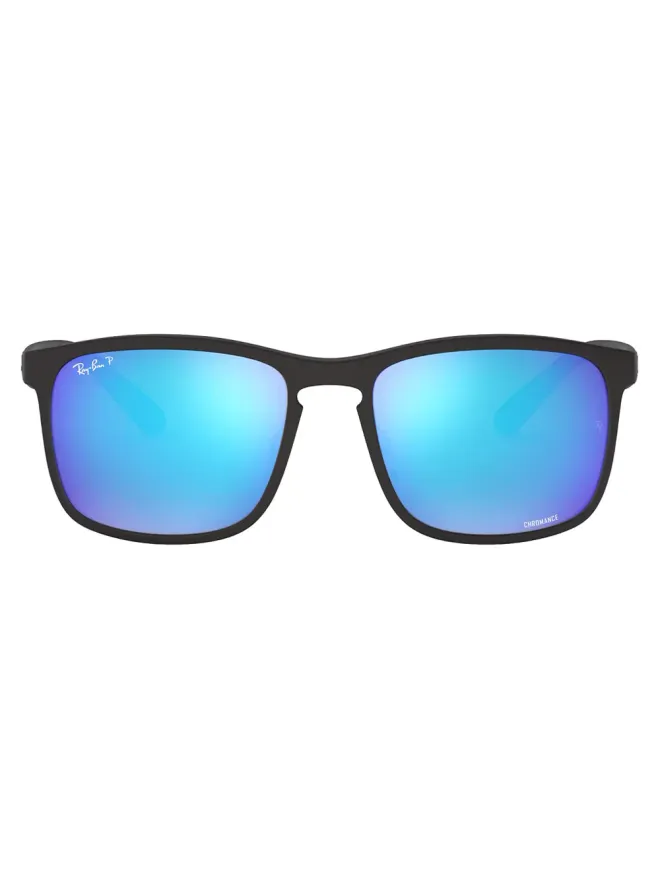 Ray-Ban Ray-Ban Chromance スクエアフレーム サングラス - ブラックの商品画像