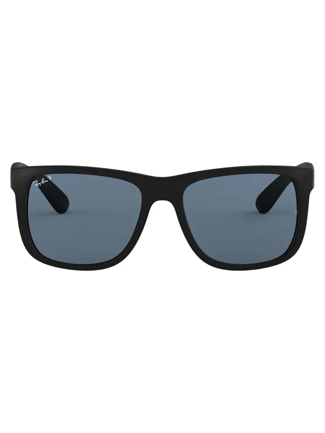 Ray-Ban Ray-Ban ジャスティン スクエアフレーム サングラス(ブラック)の商品画像